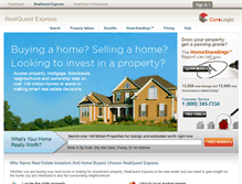Tablet Screenshot of express.realquest.com